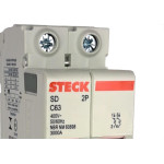 Disjuntor Steck ''Din'' Bipolar 63A. C