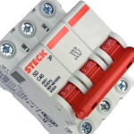 Disjuntor Steck ''Din'' Tripolar 40A. C