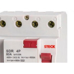 Dispositivo Dr ''Fuga'' Steck - 4 Polos 25A. - Sdr24030