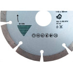 Disco Diamantado Norton Classic Segmentado Concreto 110X20Mm