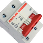Disjuntor Steck ''Din'' Bipolar 80A. C
