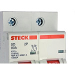 Disjuntor Steck ''Din'' Bipolar 80A. C