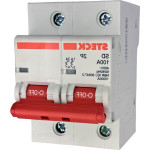 Disjuntor Steck ''Din'' Bipolar 100A. C