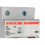 Disjuntor Steck ''Din'' Bipolar 100A. C