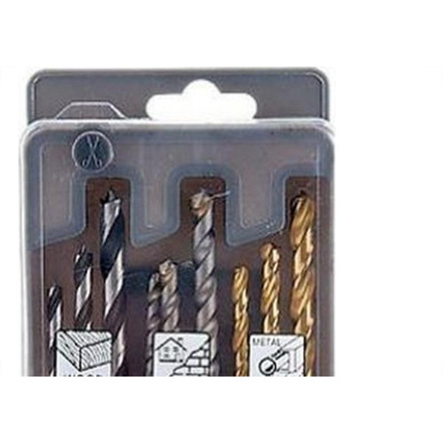 Broca Kit Makita Com 9 Pecas Aco Rapido/Widea/Madeira - D71962