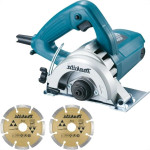 Serra Marmore Makita 1300Wx127V. + 2 Discos - 4100Nh3Zx2