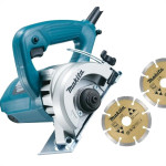 Serra Marmore Makita 1300Wx127V. + 2 Discos - 4100Nh3Zx2