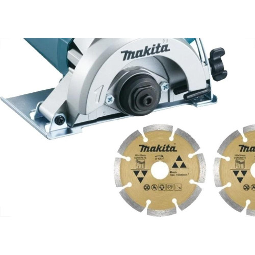 Serra Marmore Makita 1300Wx127V. + 2 Discos - 4100Nh3Zx2