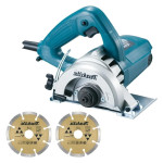 Serra Marmore Makita 1300Wx220V. + 2 Discos - 4100Nh3Zx2