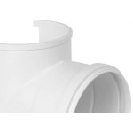 Tapa Furo Tee Estrela 50X50Mm Liga-Facil Esgoto