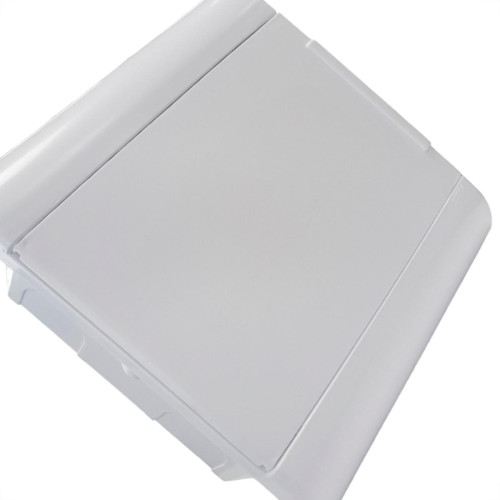Centrinho Steck Pvc Embutir Branco Para 8 Disjuntores Din Sem Barramento