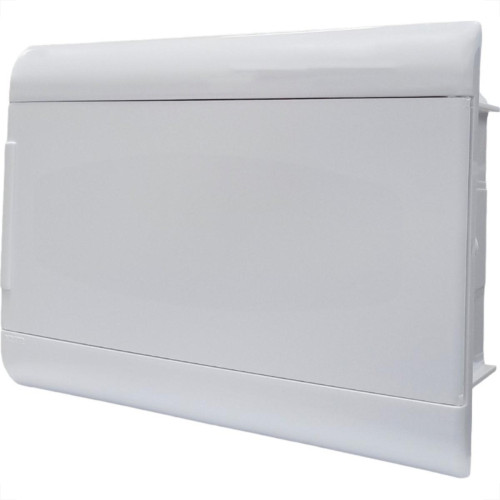Centrinho Steck Pvc Embutir Branco Para 12 Disjuntores Din Sem Barramento