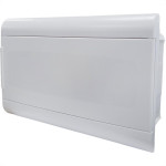 Centrinho Steck Pvc Embutir Branco Para 16 Disjuntores Din Sem Barramento
