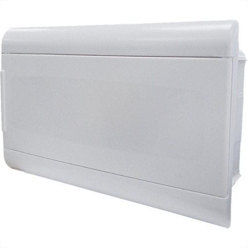 Centrinho Steck Pvc Embutir Branco Para 16 Disjuntores Din Sem Barramento