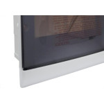 Centrinho Steck Pvc Embutir Fume Para 8 Disjuntores Din Sem Barramento