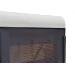Centrinho Steck Pvc Embutir Fume Para 8 Disjuntores Din Sem Barramento