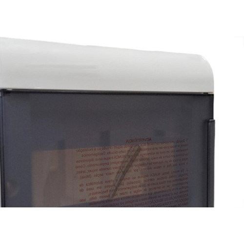 Centrinho Steck Pvc Embutir Fume Para 8 Disjuntores Din Sem Barramento
