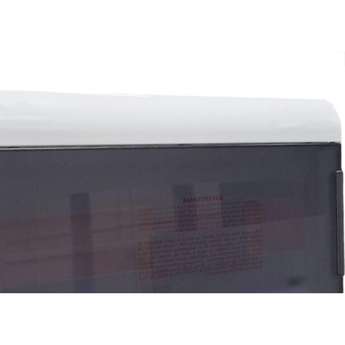 Centrinho Steck Pvc Embutir Fume Para 16 Disjuntores Din Sem Barramento