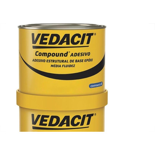 Otto Vedacit Compound Adesivo A+B (500G+500G)