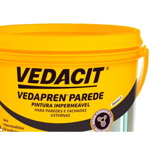 Otto Vedacit Vedapren Parede Pintura Impermeavel Branca 3,6Kg