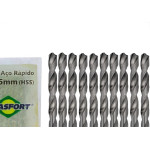 Broca Aco Rapido Brasfort 5,5Mm - 7478 - Kit C/10 Pecas