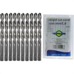 Broca Aco Rapido Brasfort 6,5Mm - 7480 - Kit C/10 Pecas