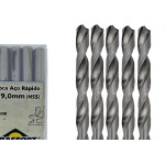 Broca Aco Rapido Brasfort 9 Mm - 7485 - Kit C/5 Pecas