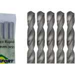 Broca Aco Rapido Brasfort 10 Mm - 7487 - Kit C/5 Pecas