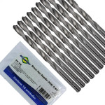 Broca Aco Rapido Brasfort 5/64'' - 7495 - Kit C/10 Pecas