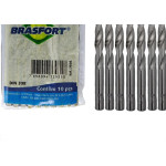 Broca Aco Rapido Brasfort   15/64'' - 7505 - Kit C/10 Pecas