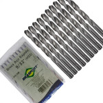 Broca Aco Rapido Brasfort   9/32'' - 7508 - Kit C/10 Pecas