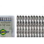 Broca Aco Rapido Brasfort   5/16'' - 7510 - Kit C/10 Pecas