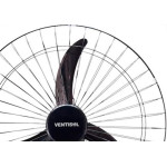 Ventilador Parede Ventisol 60Cm. 200W. Preto Bivolt