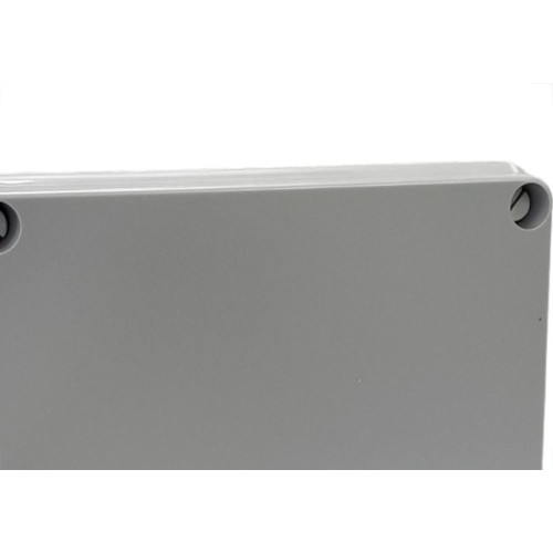 Caixa Passagem Pvc Steck 17Cm X 14,5Cm Sobrepor Cinza Ip55 - Sex-171