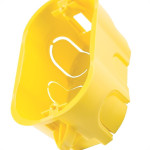 Caixinha De Luz Pvc Para Drywall Tramontina Amarela 4X2 - Kit C/10 Pecas