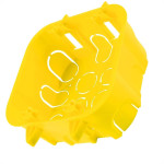 Caixinha De Luz Pvc Para Drywall Tramontina Amarela 4X4 - Kit C/10 Pecas