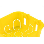 Caixinha De Luz Pvc Para Drywall Tramontina Amarela 4X4 - Kit C/10 Pecas