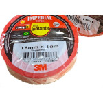 Fita Isolante 3M Imperial. 10M Vermelha - Kit C/10 Pecas