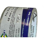 Fita Silver Tape Brasfort Multiuso 48Mm X 5M - 7547 - Kit C/15 Rolos