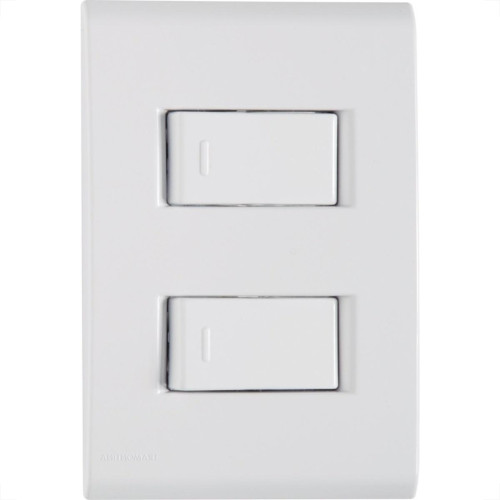 Conjunto Tramontina Com Placa Liz Branca 2 Simples - 57170/040