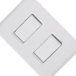 Conjunto Tramontina Com Placa Liz 1 Simples + 1Paralelo - 57170/045