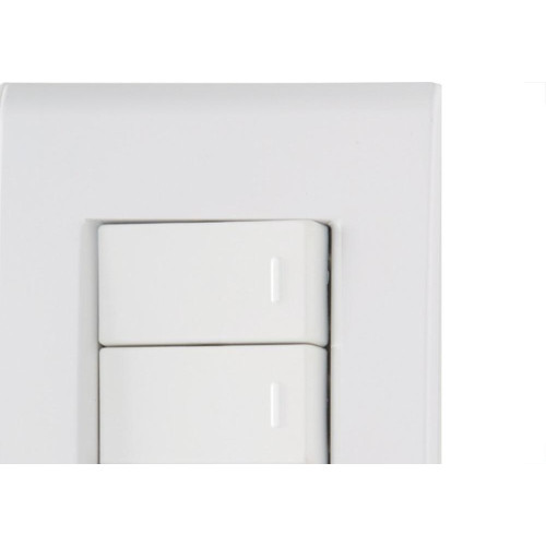 Conjunto Tramontina Com Placa Liz Branca 2 Simples + Tomada 2P+T. 10A. - 57170/073