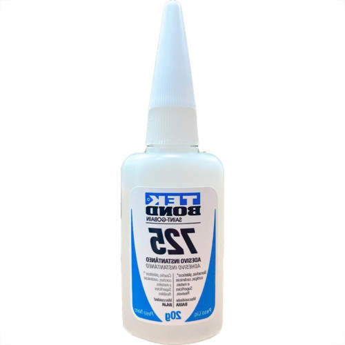 Cola Instantanea Tekbond 725 - Baixa Viscosidade - Bico Tipo ''B'' Mais Fino E Preciso 20G - Kit C/10 Pecas