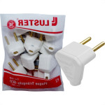 Pino Triangulo Luster 10A. Branco - Kit C/10 Pecas