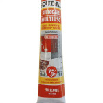 Silicone Acetico Soudal Multiuso Incolor 50G - Kit C/24 Pecas
