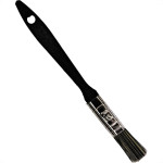 Pincel Trincha Pintura Roma Grisalha Ref.301 Cabo Preto 1/2'' - Kit C/12 Pecas