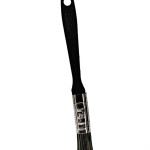 Pincel Trincha Pintura Roma Grisalha Ref.301 Cabo Preto 1/2'' - Kit C/12 Pecas