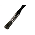 Pincel Trincha Pintura Roma Grisalha Ref.301 Cabo Preto 1/2'' - Kit C/12 Pecas