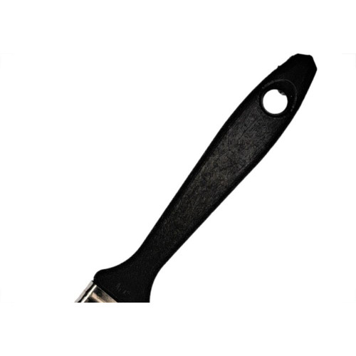 Pincel Trincha Pintura Roma Grisalha Ref.301 Cabo Preto 1'' - Kit C/12 Pecas