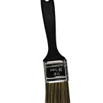 Pincel Trincha Pintura Roma Grisalha Ref.301 Cabo Preto   1.1/2'' - Kit C/12 Pecas